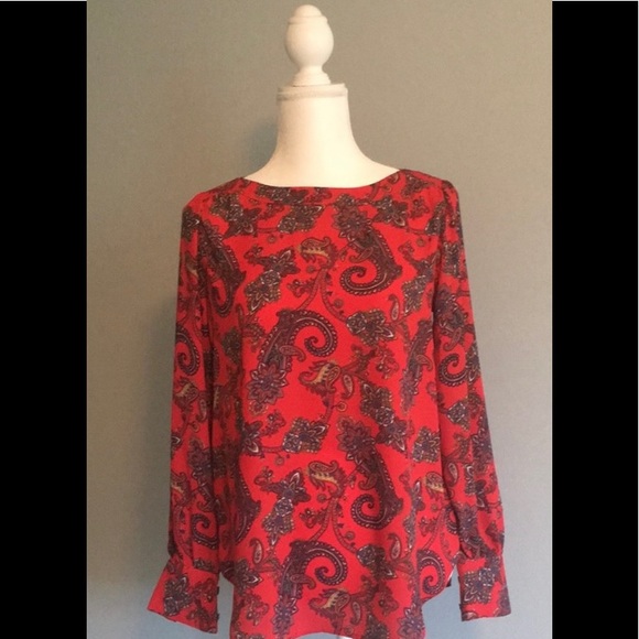 NWOT LOFT blouse - Picture 2 of 6